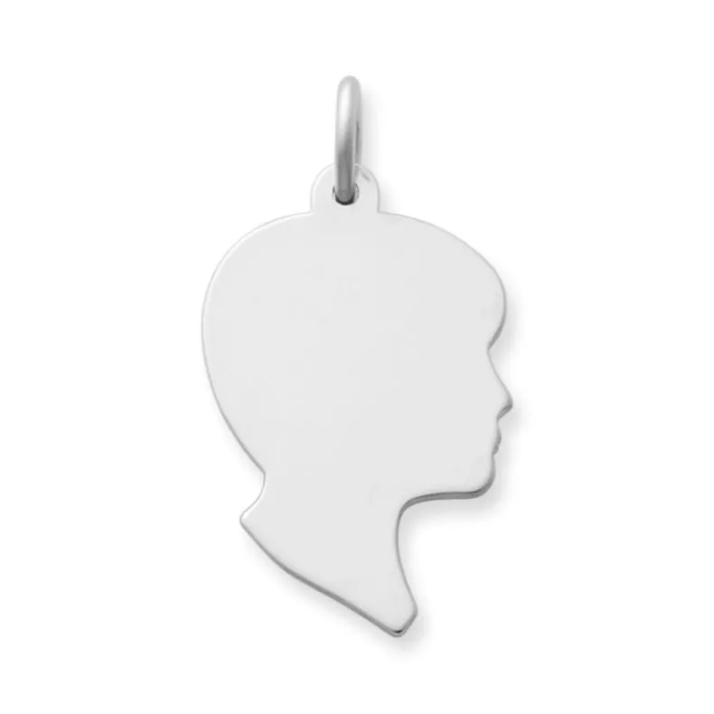 Boy Silhouette Charm