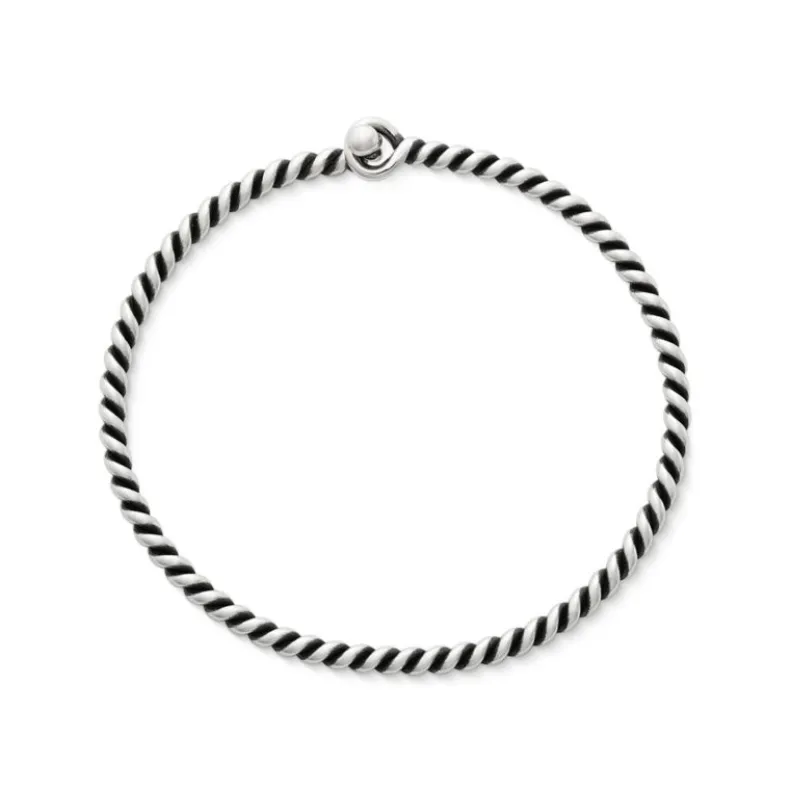 Twisted Wire Hook-On Bracelet