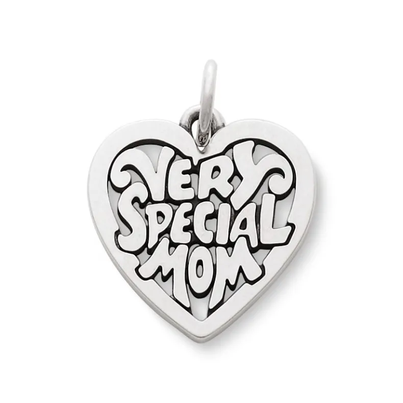 "Very Special Mom" Heart Charm