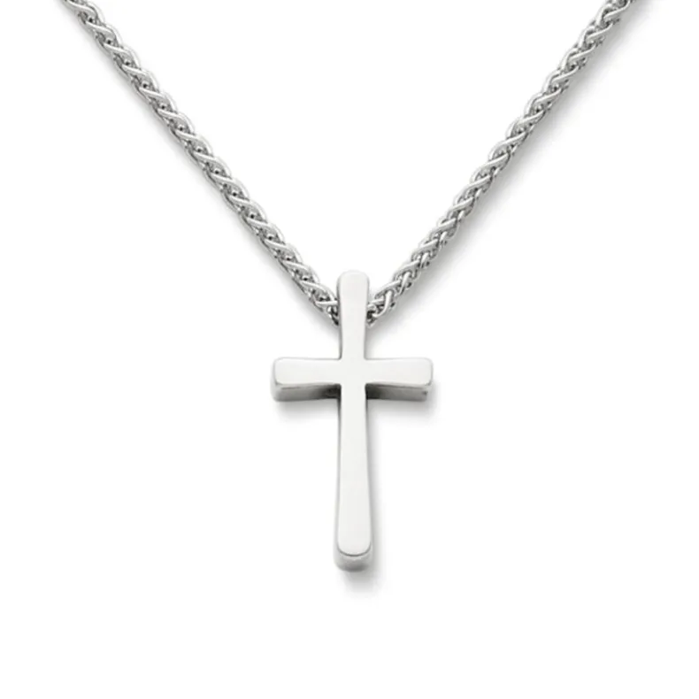 Petite Latin Cross Necklace