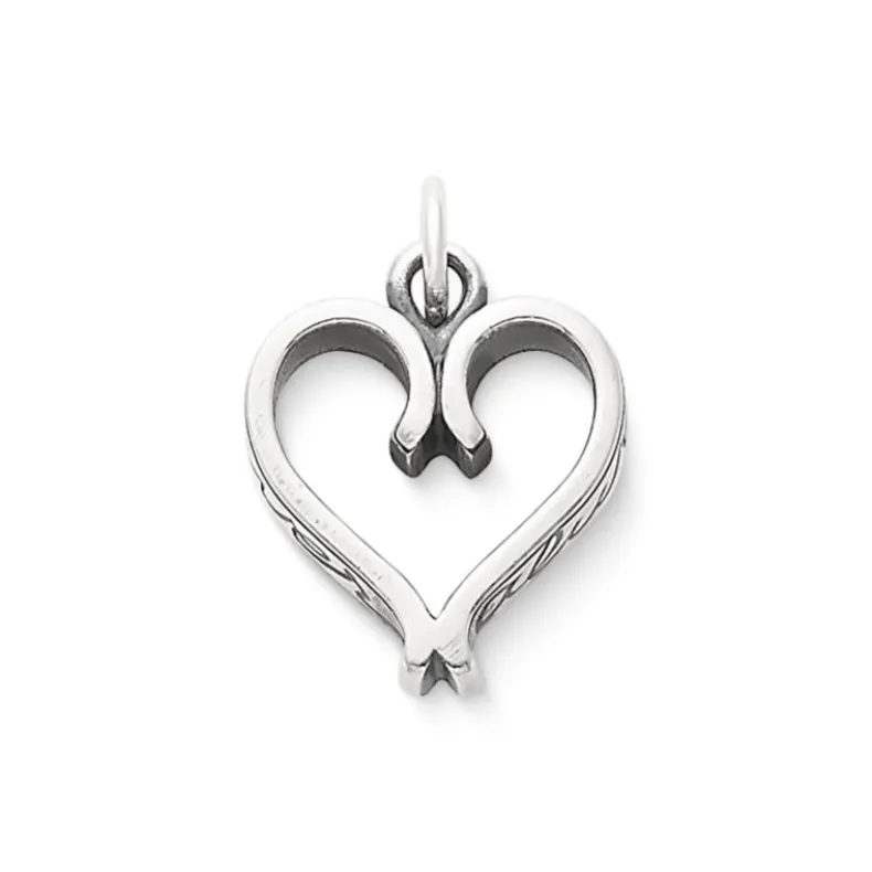 Forever and Always Heart Charm