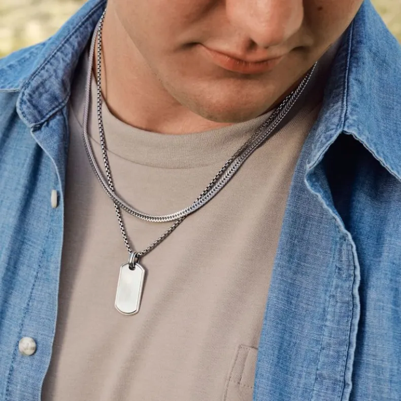 Men's Chains and Tag Pendant